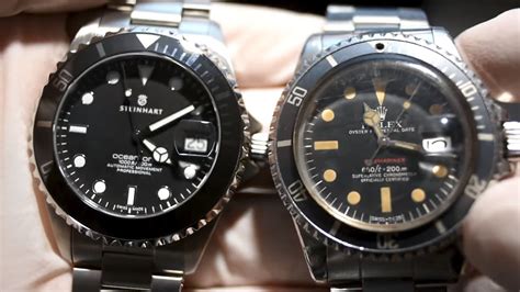 steinhart ocean 1 vs rolex submariner|Steinhart Ocean One Diver vs Rolex Submariner Automatic .